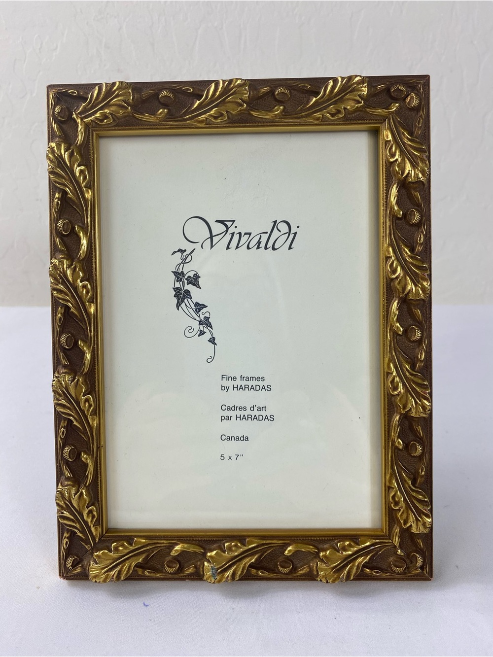 Vivaldi Ornate Gold Gilt Ornate Photo Frame 5x7